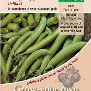 Pea, Delikett (Sugar Snap)