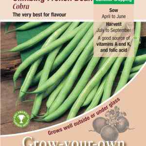 Climbing French Bean, Cobra