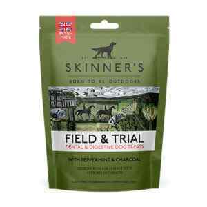 Field & Trial Dental & Digestive Dog Treats with Peppermint & Charcoal